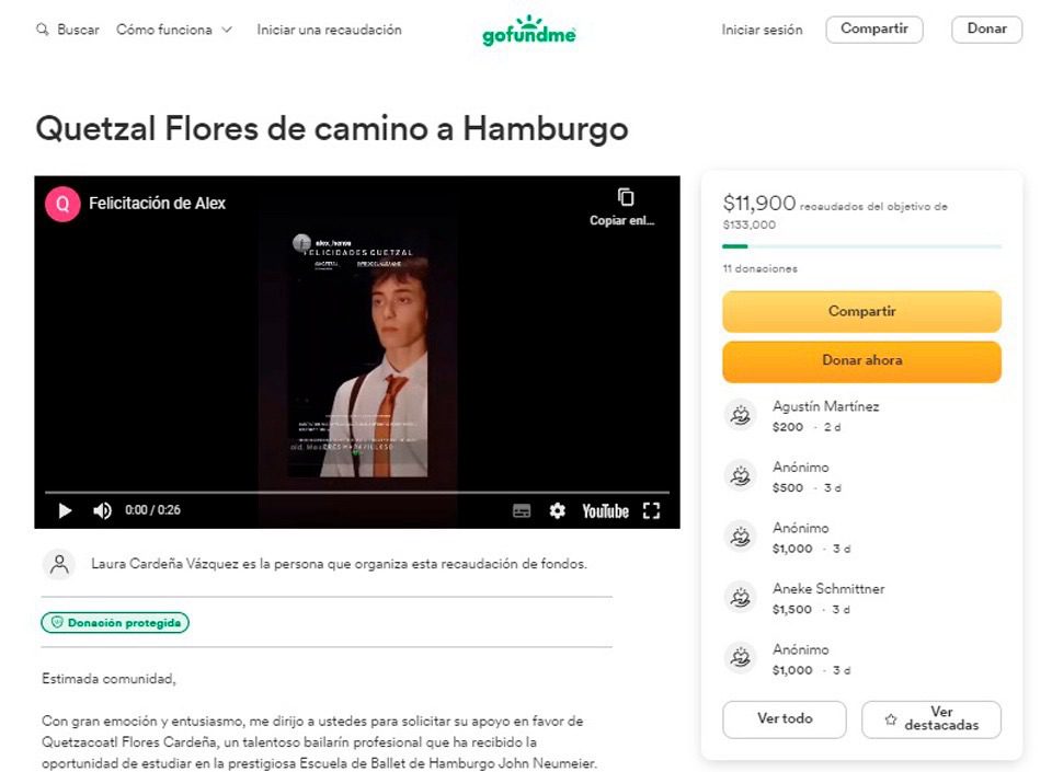 Talento quintanarroense, seleccionado para la Escuela de Ballet de Hamburgo 2 a9e17910 40aa 4f8e 8e63 3c806736788e 1