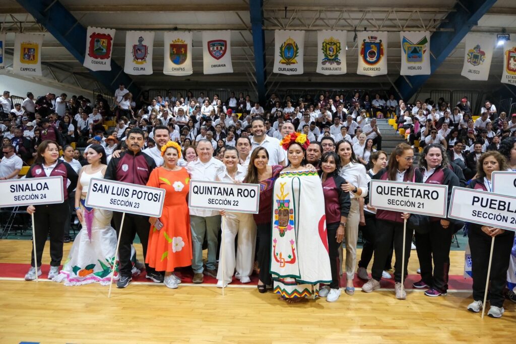 Mara Lezama Inaugura los XXI Juegos Nacionales de la Secretaría de Bienestar en Cancún 1 06e09045 d28f 432e 9e2a 6ca22377b7b8 1
