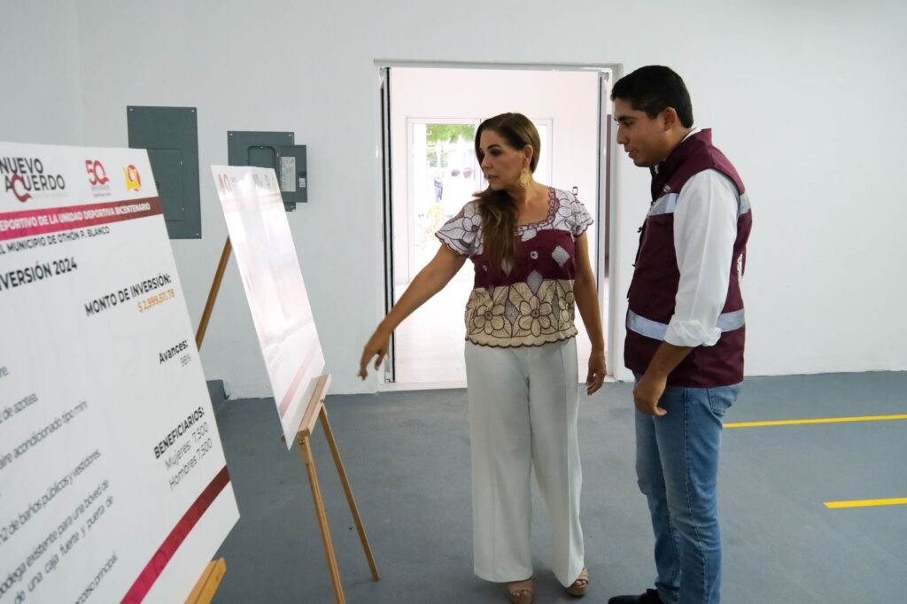 Supervisa Mara Lezama avances en la rehabilitación de cinco espacios deportivos en la capital Chetumal 2 e3184bff 852e 4b38 9081 ac3d577fb6f0 1