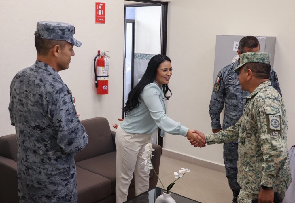 Participa Blanca Merari en inauguración de instalaciones de la Guardia Nacional en Puerto Morelos 2 f23ac274 a298 41d5 810d cbbcb9339dbf 1
