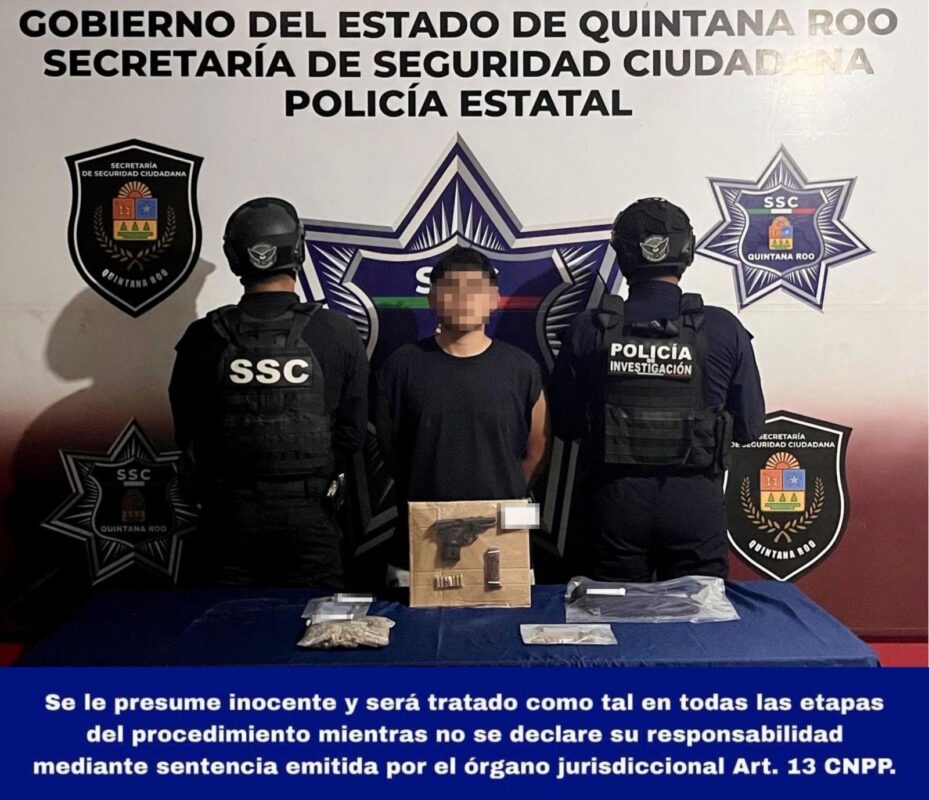 Menor de edad armado y con estupefacientes es detenido en Benito Juárez 1 47e5823f 3820 4be6 ae0d 90c9efe5809e 1