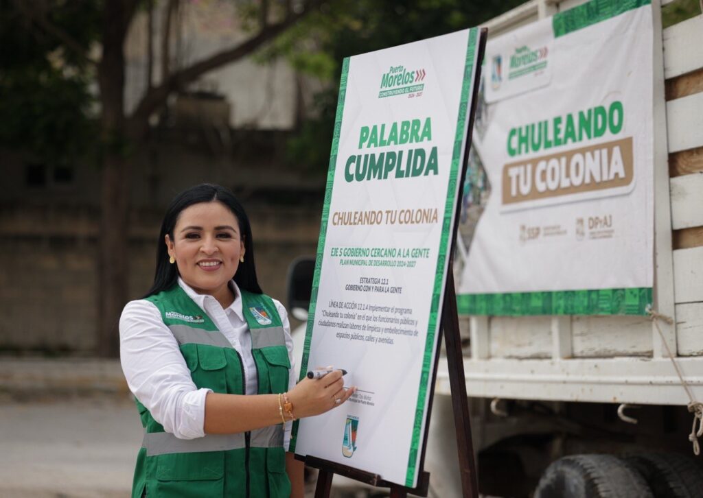 “Chuleando tu colonia”, programa estandarte en Puerto Morelos, es un compromiso cumplido: Blanca Merari 4 c73c2336 0441 468c 926e a99581aad7a6