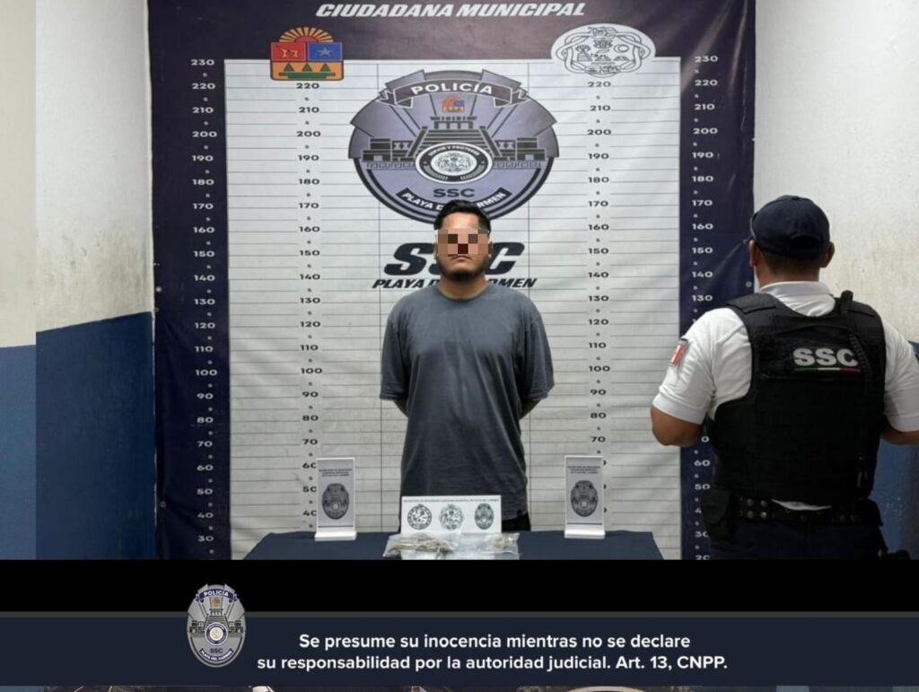 Oaxaqueño de 32 años es detenido por narc*menudeo en Playa del Carmen 1 4513ab0a ab7a 400a b54b 50b1c73efd3f