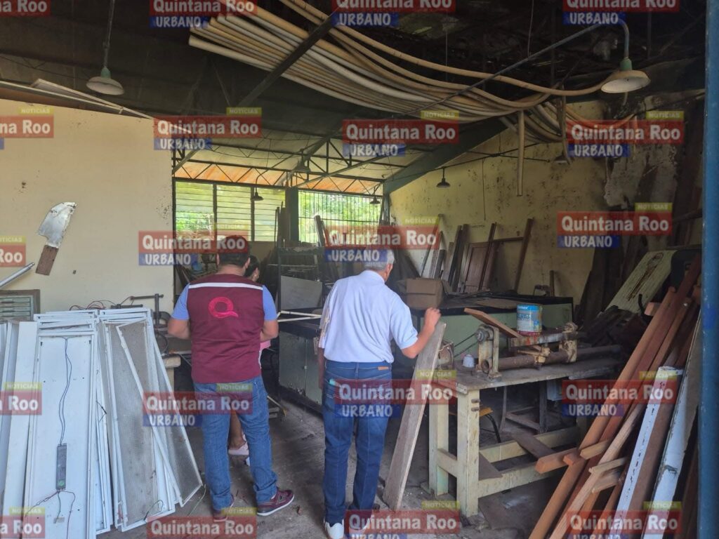IFEQROO visita secundaria tecnica de Noh-Bec para mejoras en las instalaciones del plantel 2 img 0334
