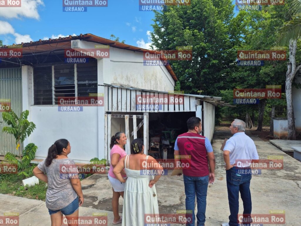 IFEQROO visita secundaria tecnica de Noh-Bec para mejoras en las instalaciones del plantel 1 img 0335