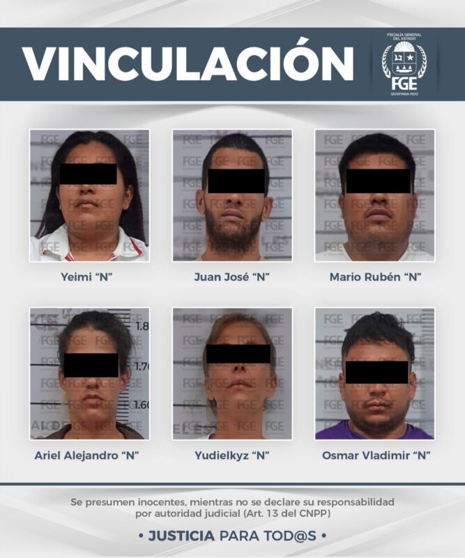 Obtiene FGE Quintana Roo vinculación a proceso para siete personas por presunto narc*menudeo en Lázaro Cárdenas 1 120ff854 e8f9 4cea afc2 141786525ec4