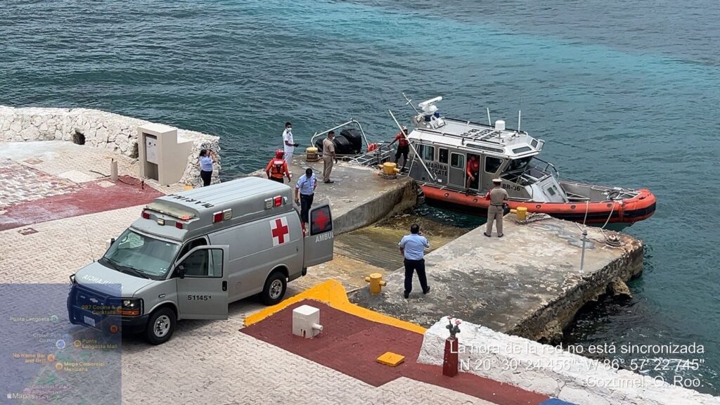 Marina rescata a pasajera de velero en aguas de Cozumel; presentó una crisis asmática 2 5a1ac3e3 ff74 40bb 8e7f de6e805d7429