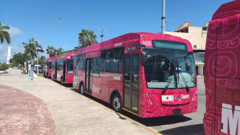 Llegan a Chetumal los primeros autobuses eléctricos para MOBI 1 6d3a029d 86ee 4fae a2dc 91371ad059b3