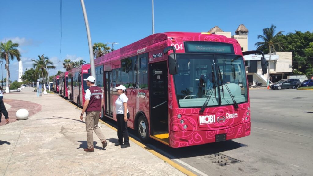 Llegan a Chetumal los primeros autobuses eléctricos para MOBI 2 d956c84a 5c58 4665 a2bd b3f772260e95 1