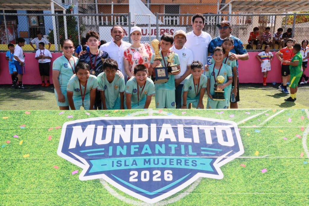 Gobierno de Isla Mujeres celebra con éxito la gran final del Mundialito Isleño Infantil 2026 1 1de8afb7 fbc6 4171 8c49 9df6847140a8
