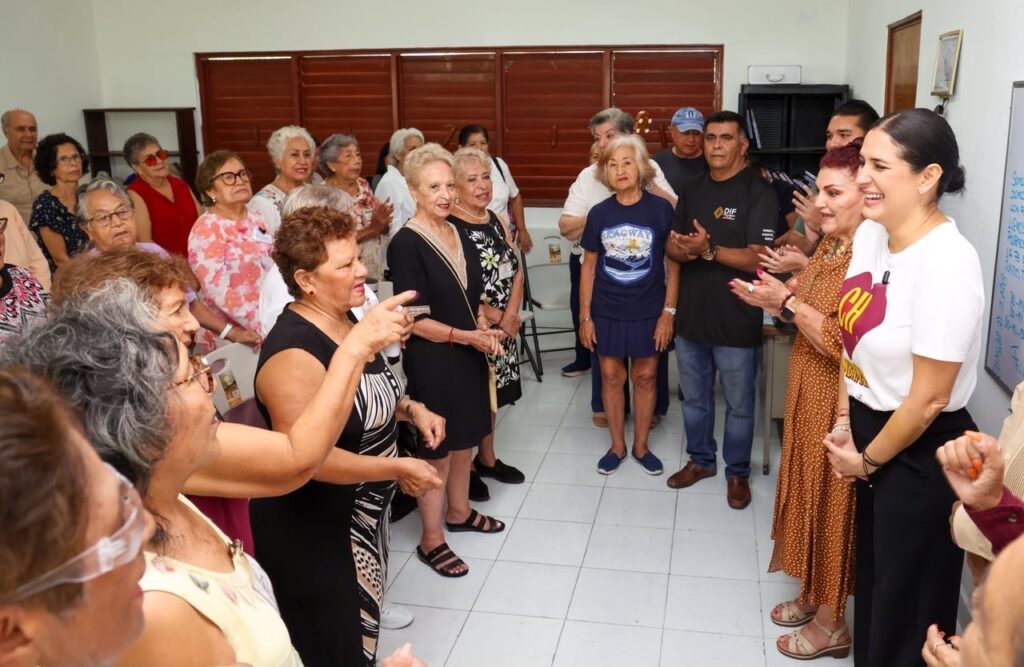 Estefanía Mercado reafirma su compromiso con las personas de la tercera edad para garantizarles una vida digna y activa en Playa del Carmen 1 353330a4 a790 47c0 b2af d57e71e7a90e