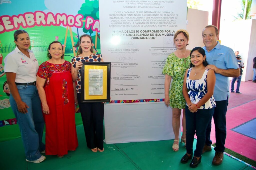 Gobierno de México reconoce al Gobierno de Atenea por sus políticas públicas en favor de la niñez de Isla Mujeres 2 5d0ec160 1415 4300 877b 9e27e986f6fd