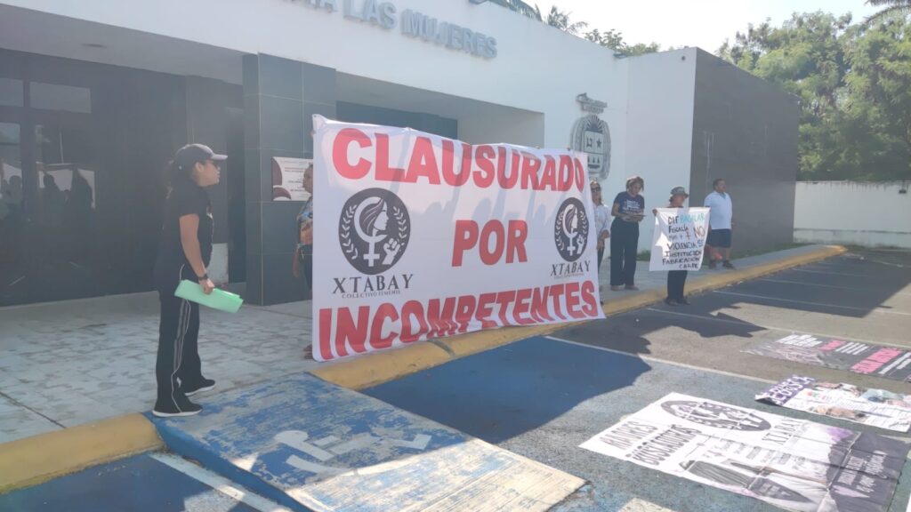 Protestan en el Centro de Justicia para las Mujeres de Chetumal; acusan negligencia judicial en varios casos 2 650bf053 9c3f 47e3 9fd0 03e65fece6ed