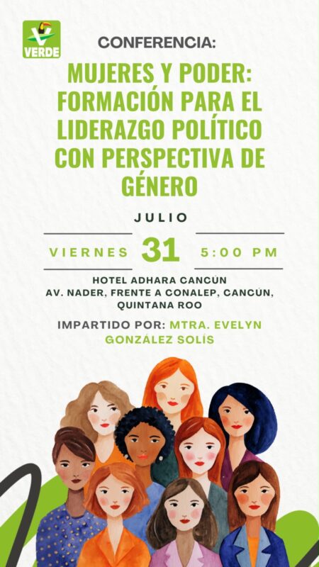 Renán Sánchez Tajonar impulsa formación para fortalecer el liderazgo político de las mujeres en Quintana Roo 1 ef10071c c6d4 4baa 978d e5833e6bda39