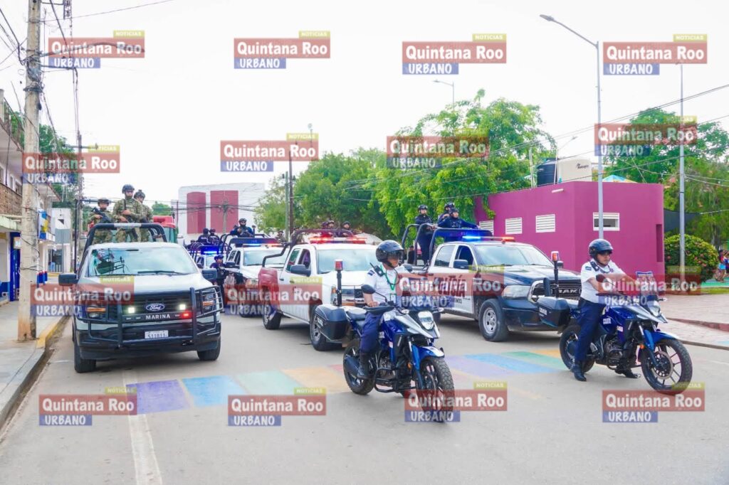 Autoridades despliegan operativo de seguridad por vacaciones de verano en José María Morelos 1 img 3356