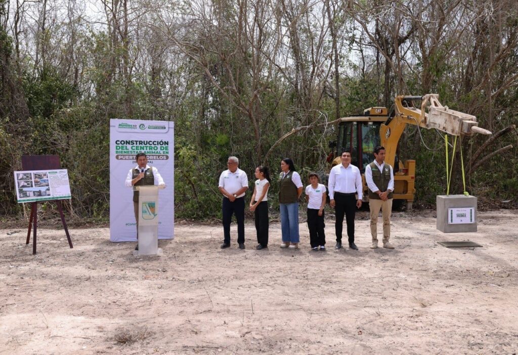 Coloca Blanca Merari la primera piedra del Primer Centro de Bienestar Animal de Puerto Morelos 2 0A203886 58A6 452A 82F6 5142CE55AEC9