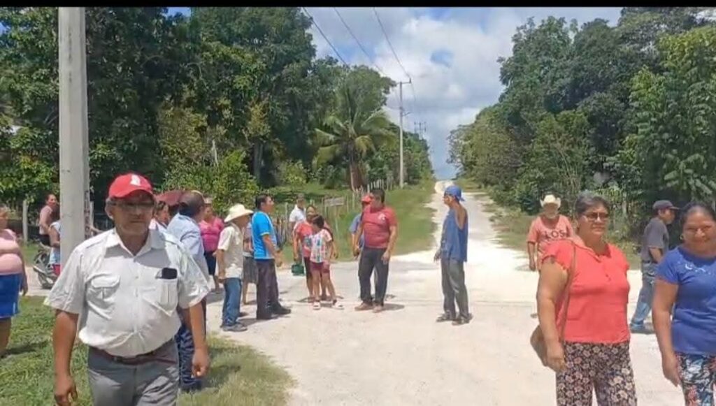 Escala protesta en comunidad de Othón P. Blanco por rehabilitación de carretera 3 0CD23705 0DD4 45D9 8546 80CF9E40FC89