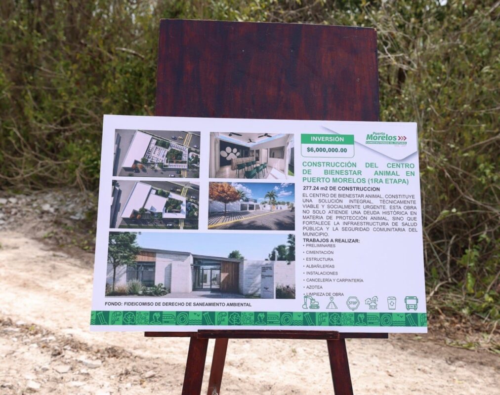 Coloca Blanca Merari la primera piedra del Primer Centro de Bienestar Animal de Puerto Morelos 3 C7B0A6EB D8E6 418F 9EF5 FA6872A0EEB5
