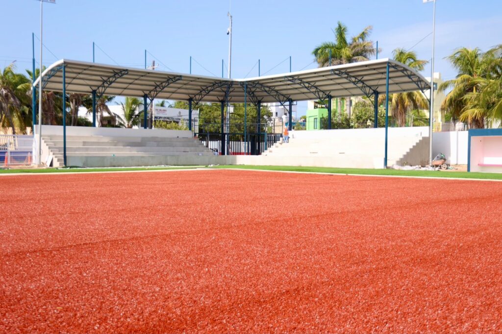 Avanza remodelación del Campo de Béisbol Infantil Ariel “Picho” Magaña en Isla Mujeres 1 CF4817DB EF13 40BC BC99 3FD526C1A975