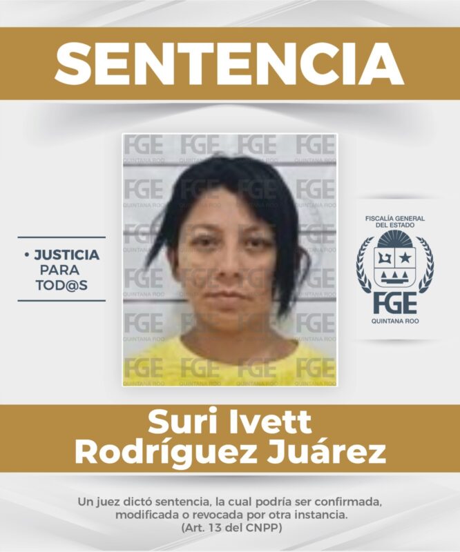 Por feminicidio ocurrido en 2024, logra FGE Quintana Roo sentencia de 37 años y 6 meses de prisión para tres personas 1 0c3a779d 3da4 43c3 8e7a 7d738a5754dd