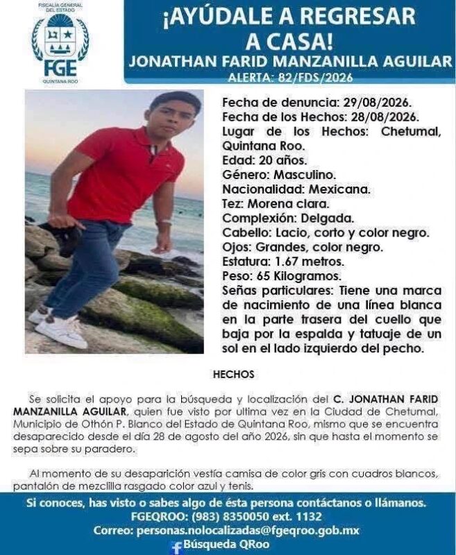 Caen cuatro policías por 'levantón' de tres jóvenes en Chetumal; uno es estatal 1 177CA15B EAF3 400C 8A2A 51230E5BAEB3