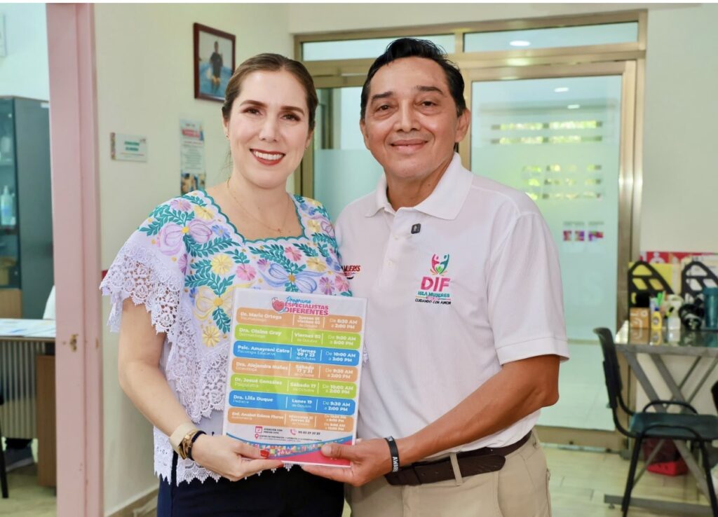 Atenea Gómez acerca servicios médicos especializados a las familias isleñas con “Especialistas DIFerentes” 1 8B91110B 5DA6 4800 AE6D 6F07AEC05FA3