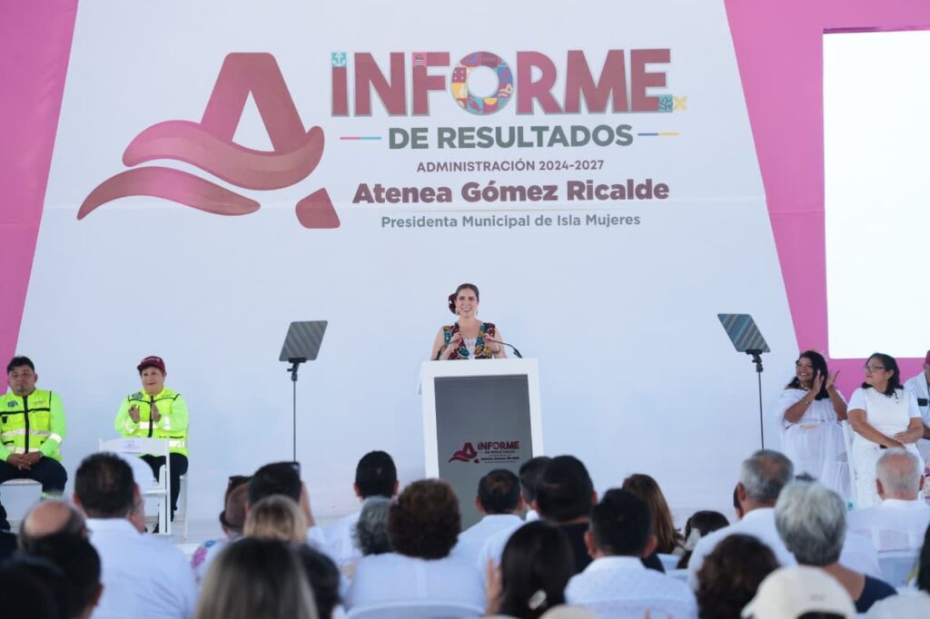 Atenea Gómez Ricalde presenta los resultados de la transformación en Isla Mujeres 3 9cd39eba 24d7 4730 bb3f 0f4dd4ba787d