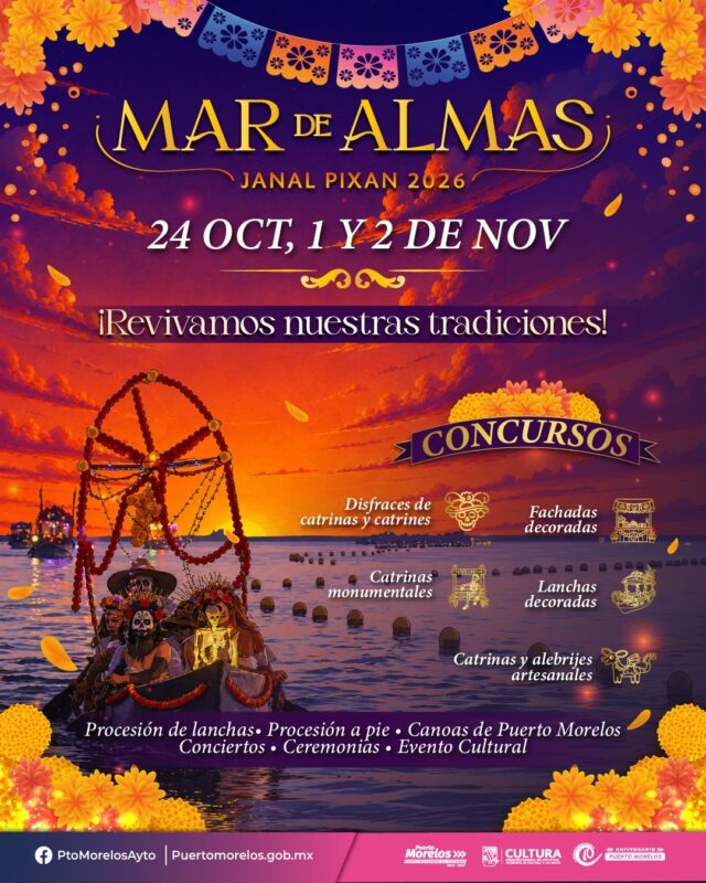 Invita Blanca Merari a vivir el Festival “Mar de Almas” Janal Pixan 2026 1 a3291e6b ac6c 4b61 8698 cc9048bcadd5