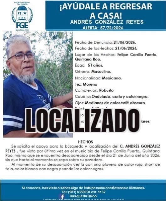 Identifican por ADN el cuerpo hallado en la colonia Constituyentes en Felipe Carrillo Puerto; contaba con ficha de búsqueda 1 0444FC2C E933 4FAA 9FA9 5182A0FB1DFB