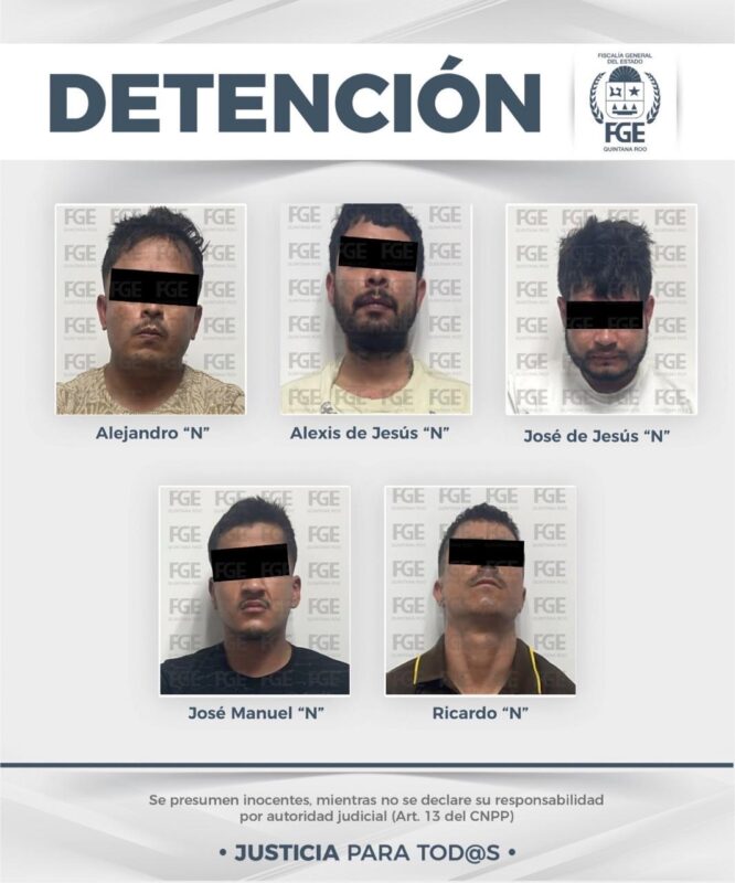 Aseguran autoridades narcóticos y armas de fuego en 2 cateos y detienen a 6 sujetos por narcomenudeo en Benito Juárez 1 5422ce6a 9986 4249 9e16 b3770d0dc1f6