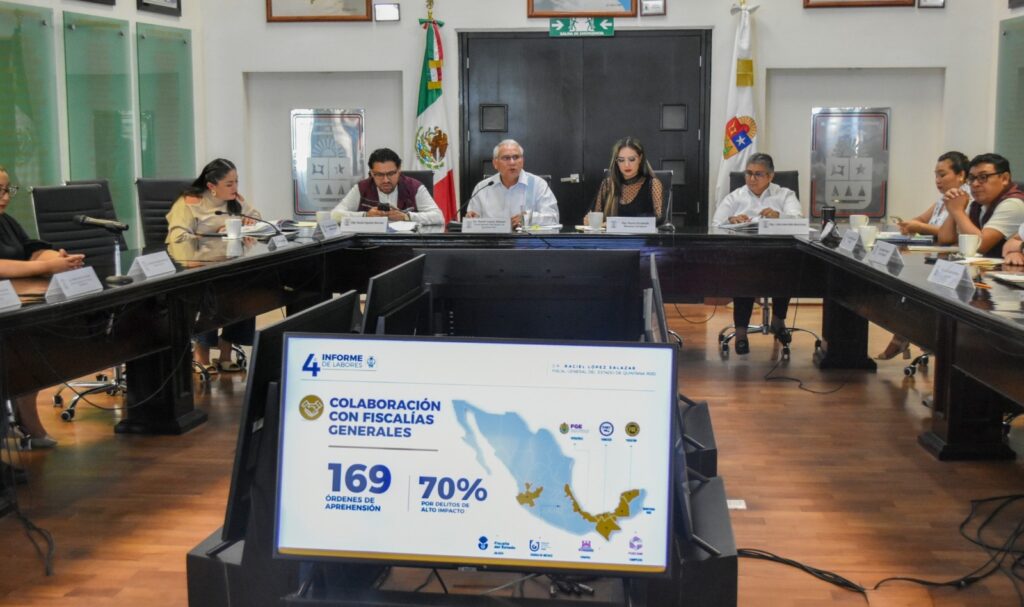 Con resultados contra la delincuencia, Quintana Roo fortalece la procuración de justicia: Raciel López Salazar 3 DD966C11 612E 4E5C 857D 5DF318C7AE6E