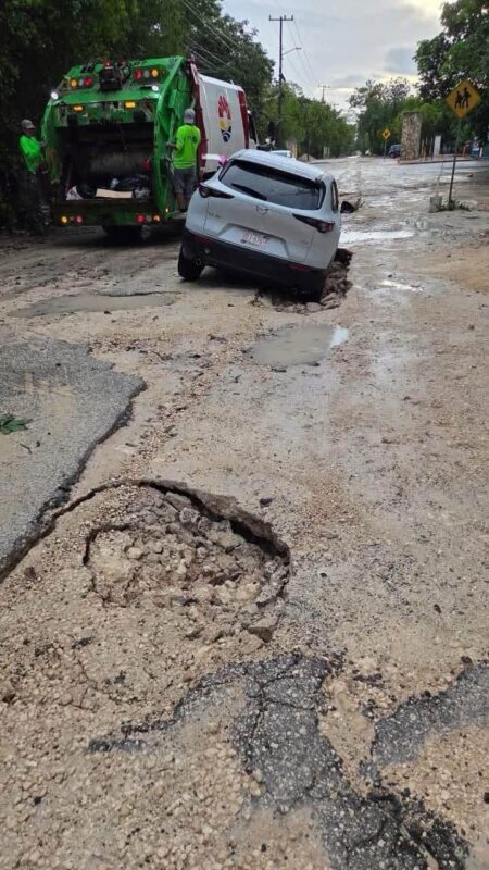 Fuertes lluvias ocasionan inundaciones en distintas partes de la ciudad de Cancún 1 F4CD3538 F36B 4254 A22F 6019FEACC3C2